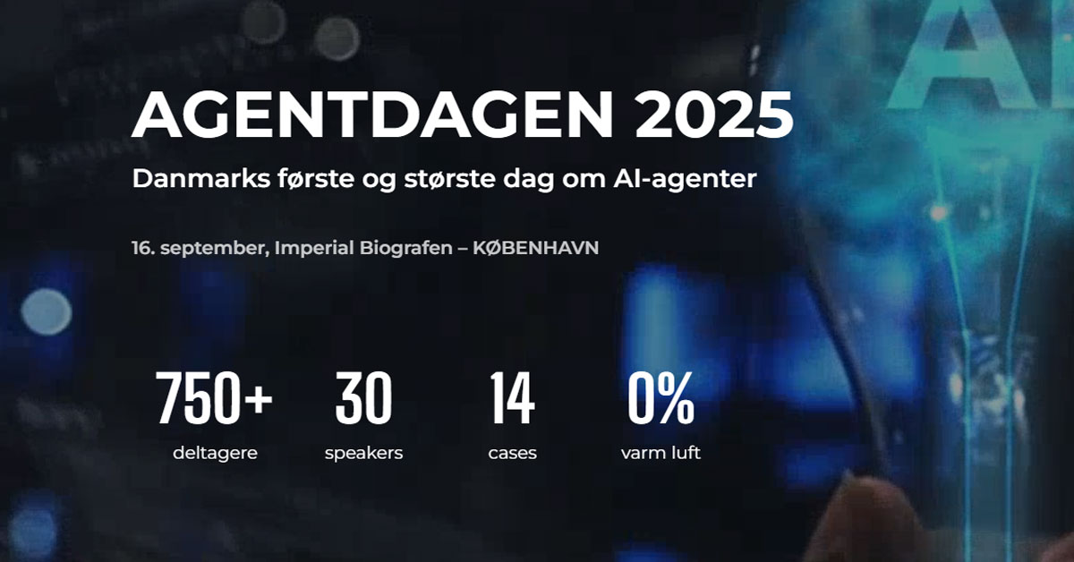 #AGENTDAGEN – Bliv klogere på AI-agenter med 15% medlemsrabat frem til 1. juli
