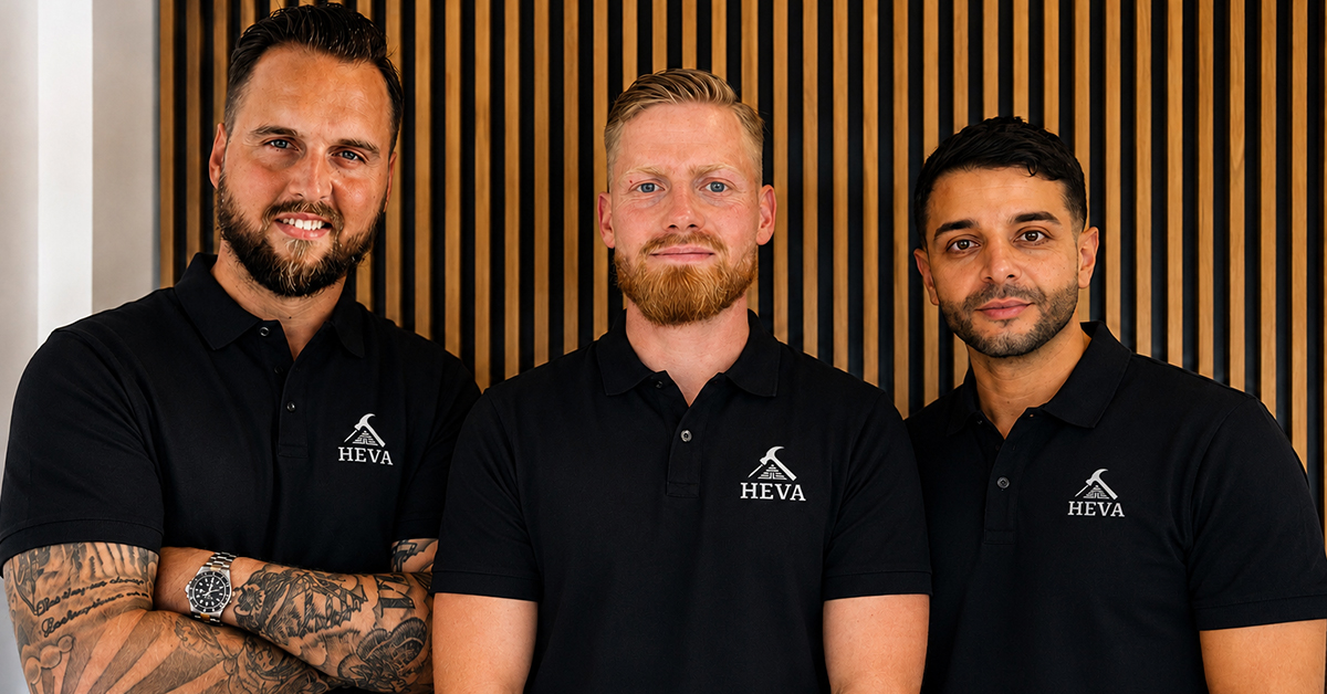 Thobias Henriksen, Nicklas Plum Bengtsson Valentin og Nassim El-Sebai.