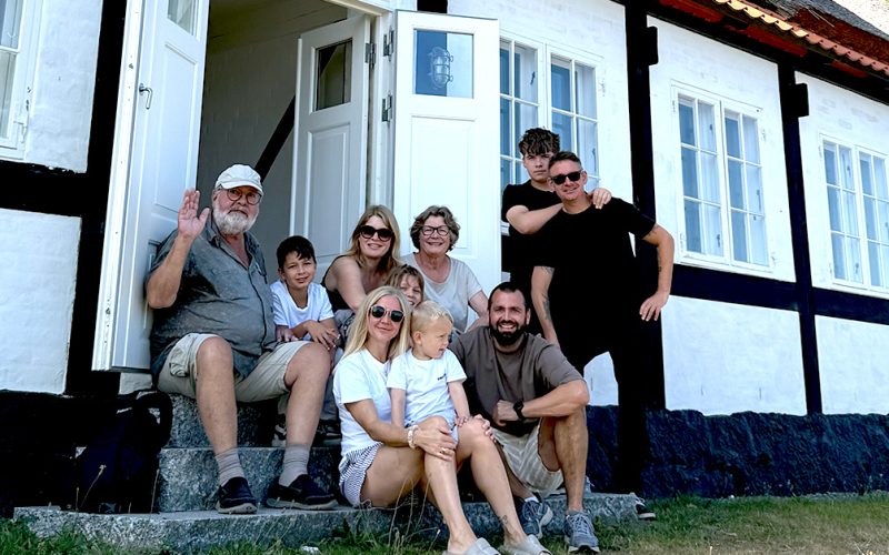 Ferie i Lærlingenes Hus med hele familien.