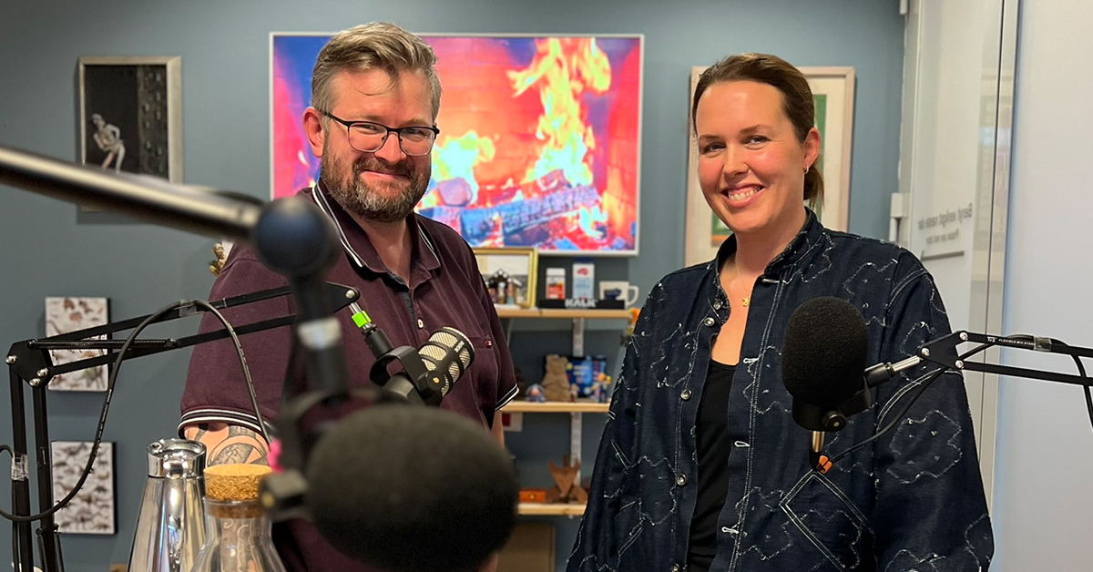 Den Nysgerrige Håndværker har besøg af Sarah Elhauge.