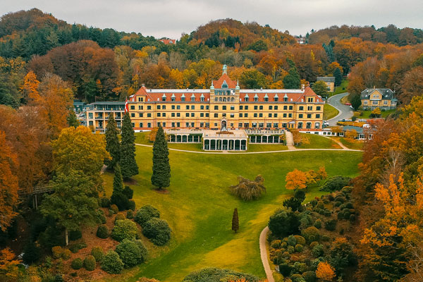 Hotel Vejlefjorde - dronefoto.