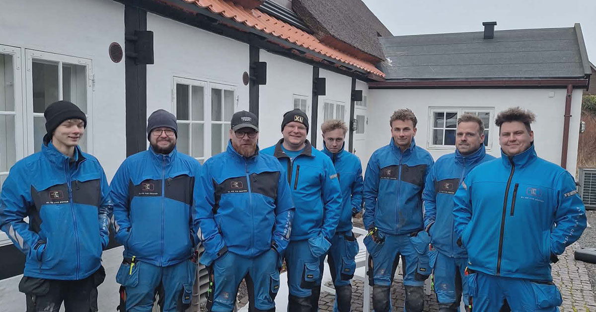 Lærlingeklubben ved EL OG VVS CENTER.