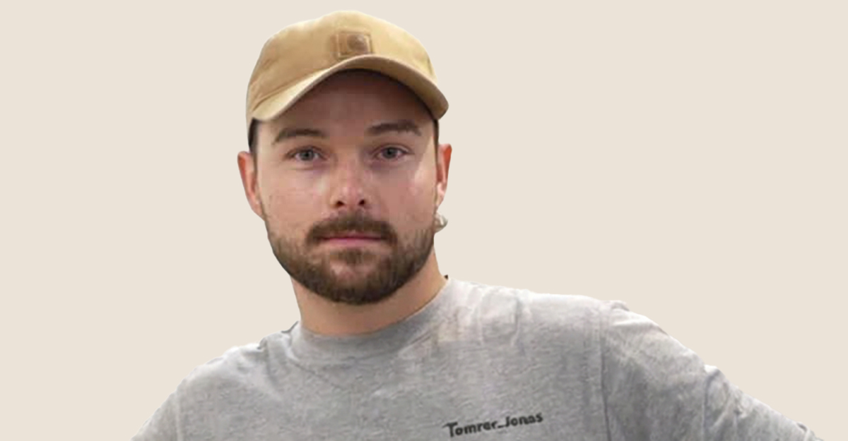 Tømrermester Jonas Balskilde.