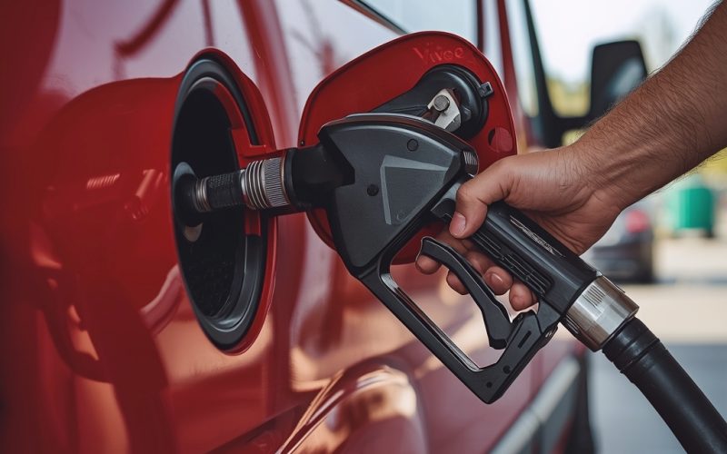 AI-foto Der tankes diesel