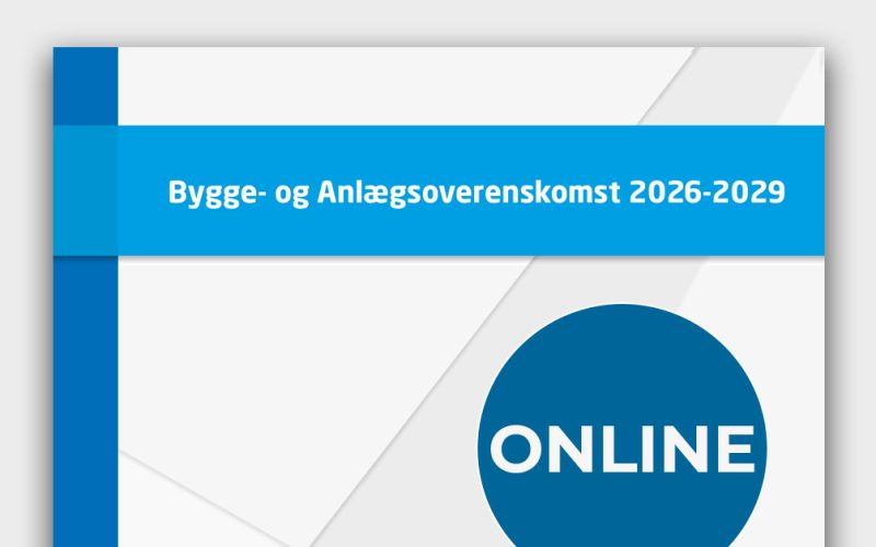 Bygge- og Anlægsoverenskomsten 2026-2029 er online.