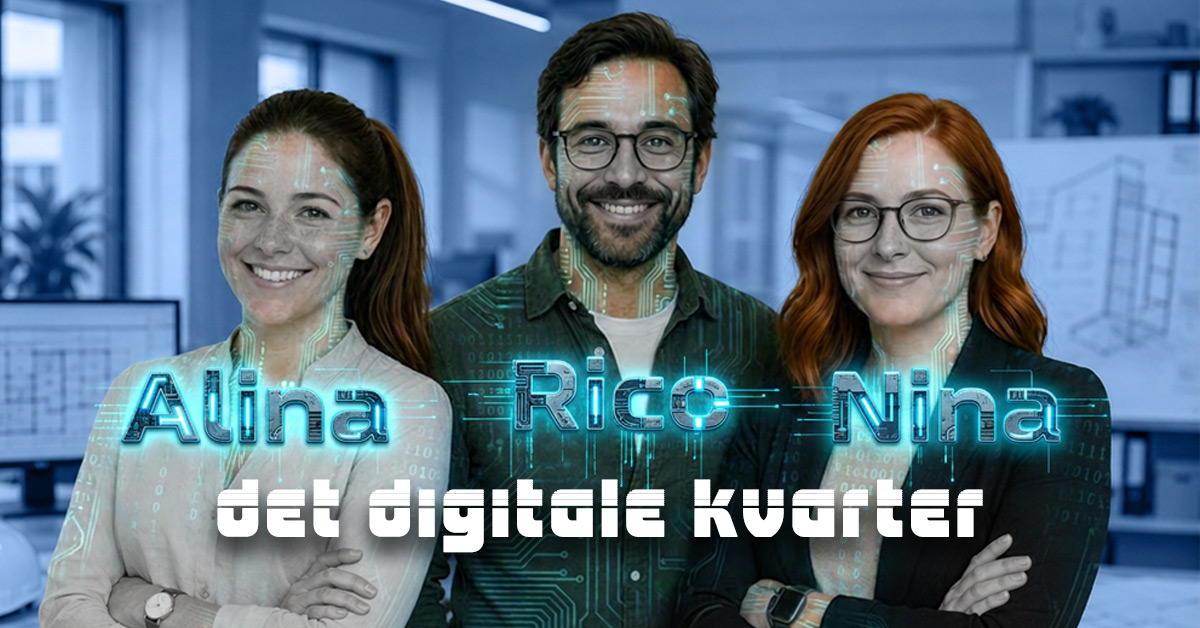 Det Digitale Kvarter – få sat ‘ansigt’ på AI-medarbejderne