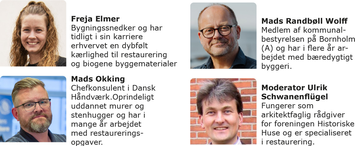 Debattører ved Folkemødet 2026.